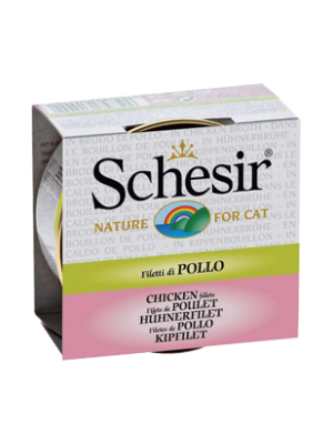 SCHESIR GATO FILETE DE FRANGO EM CALDO DE FRANGO 70GR
